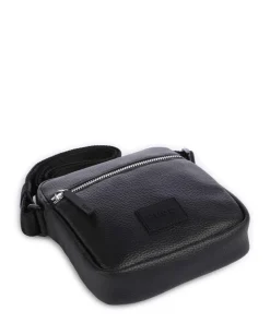 Ethon 2.0 Umhängetasche Lederimitat schwarz