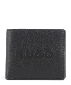 Ethon Geldbörse genarbtes Rindsleder schwarz