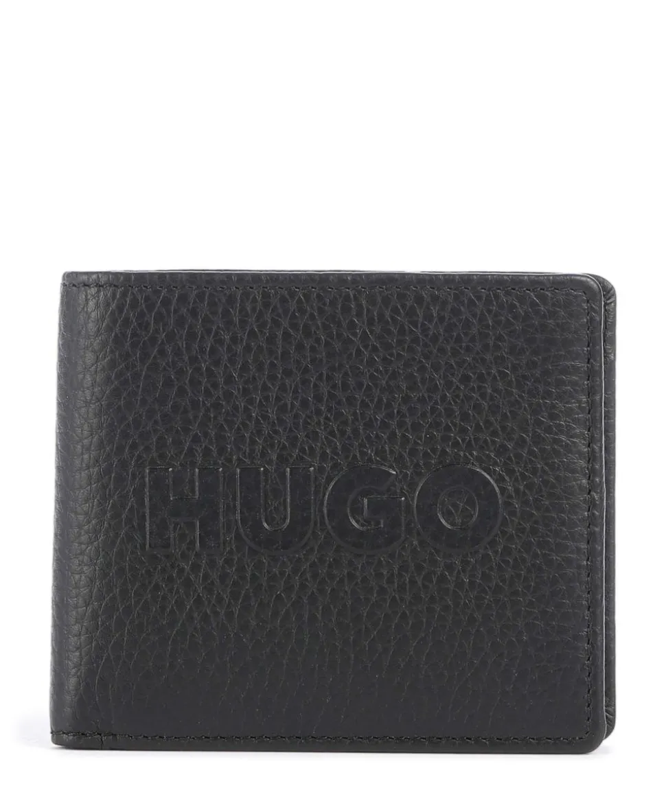 Ethon Geldbörse genarbtes Rindsleder schwarz