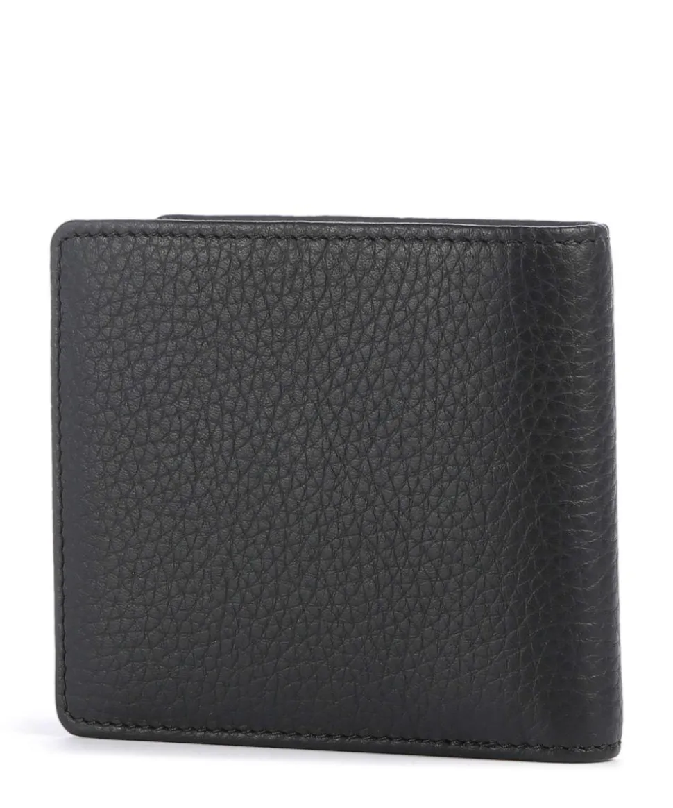 Ethon Geldbörse genarbtes Rindsleder schwarz