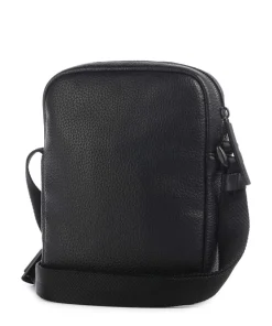 Ethon Umhängetasche Lederimitat schwarz