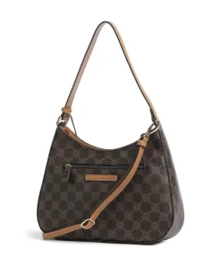 Euphoria Schultertasche Lederimitat dunkelbraun