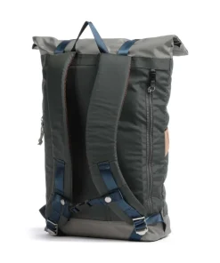 Euro Christopher Rolltop Rucksack 15″ recyceltes Polyester grau