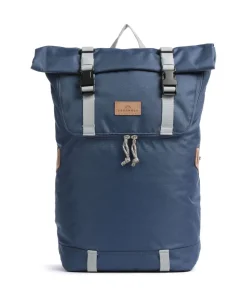 Euro Christopher Rolltop Rucksack 15″ recyceltes Polyester blau