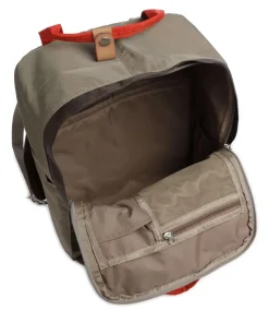 Euro Macaroon Rucksack 15″ recyceltes Polyester beige/braun