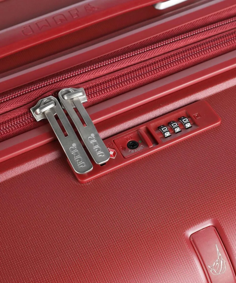 Evae 4-Rollen Trolley dunkelrot 76 cm