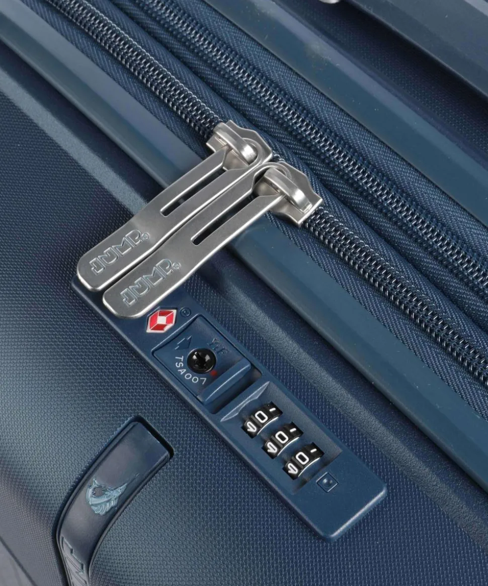 Evae 4-Rollen Trolley dunkelblau 55 cm