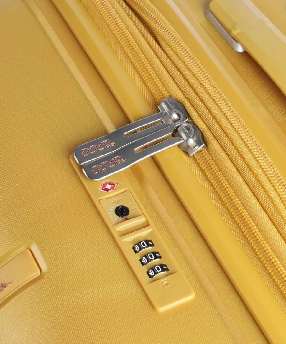 Evae 4-Rollen Trolley gelb 66 cm