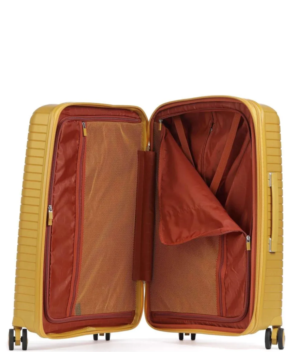 Evae 4-Rollen Trolley gelb 66 cm