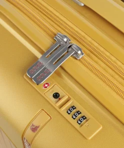 Evae 4-Rollen Trolley gelb 55 cm