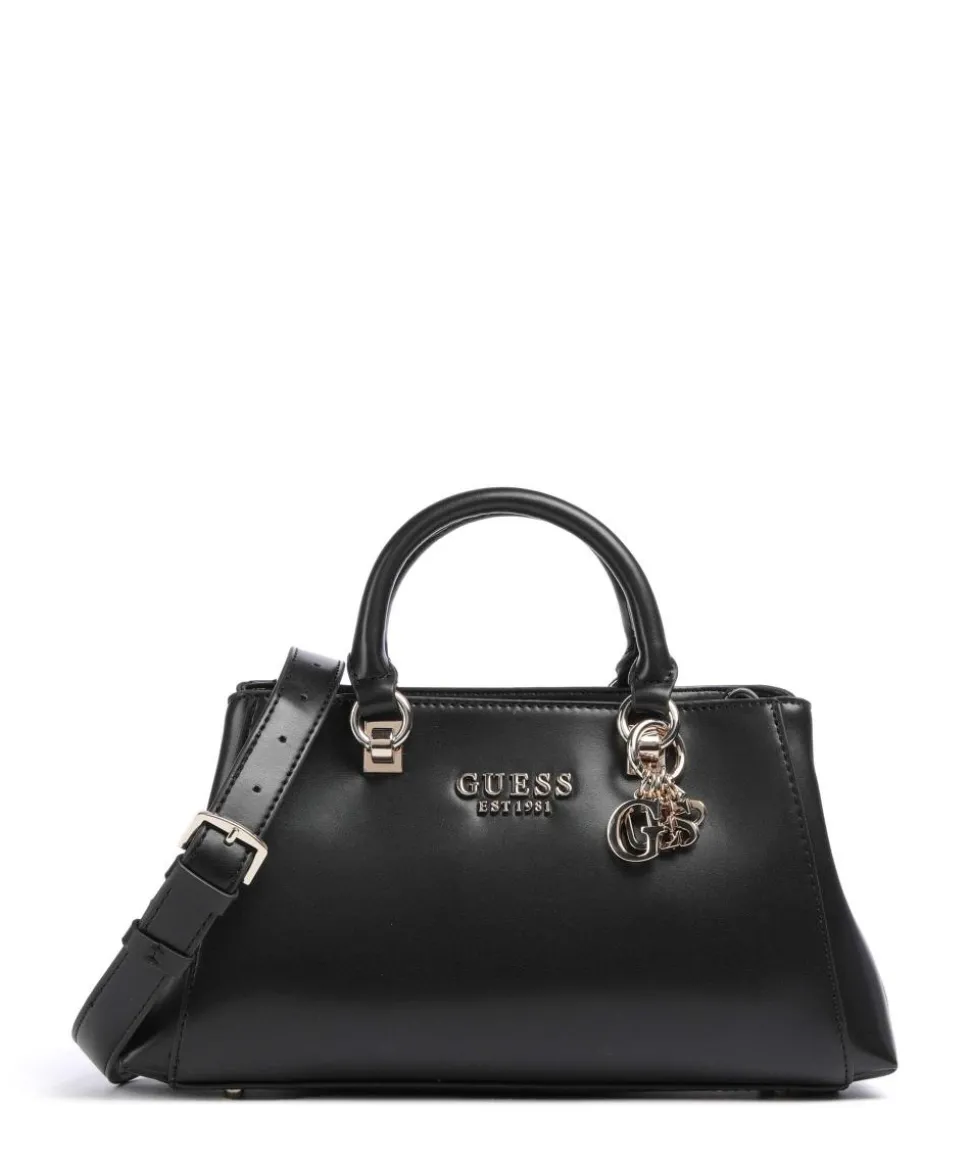Evelune Handtasche Lederimitat schwarz