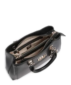 Evelune Handtasche Lederimitat schwarz