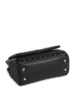 Everlee Schultertasche Lederimitat schwarz