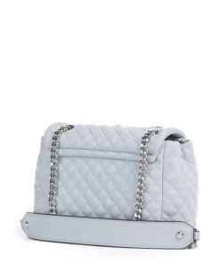 Everlee Schultertasche Lederimitat hellblau