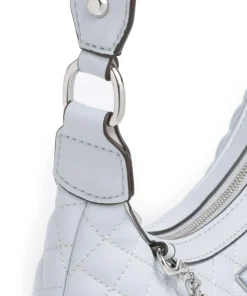 Everlee Schultertasche Lederimitat hellblau