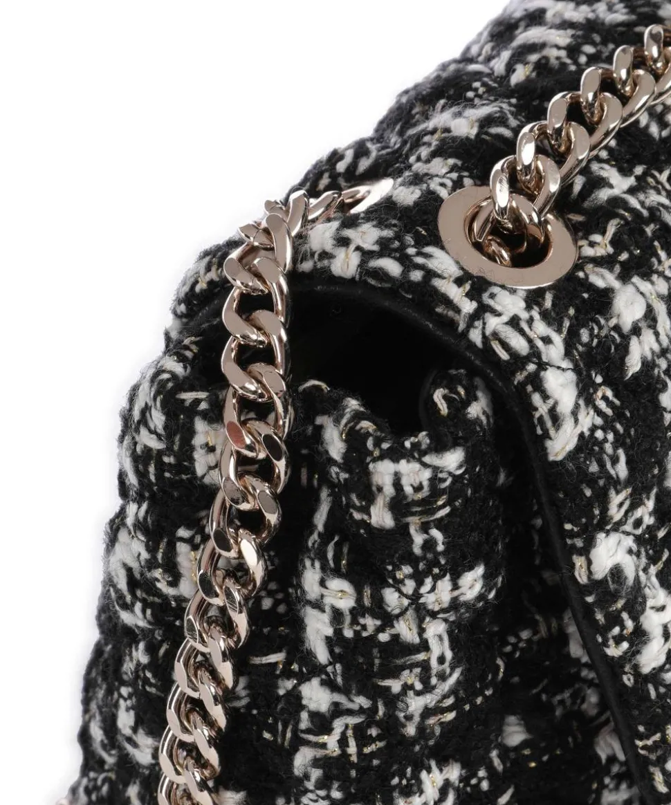 Everlee Schultertasche Textil schwarz/weiß