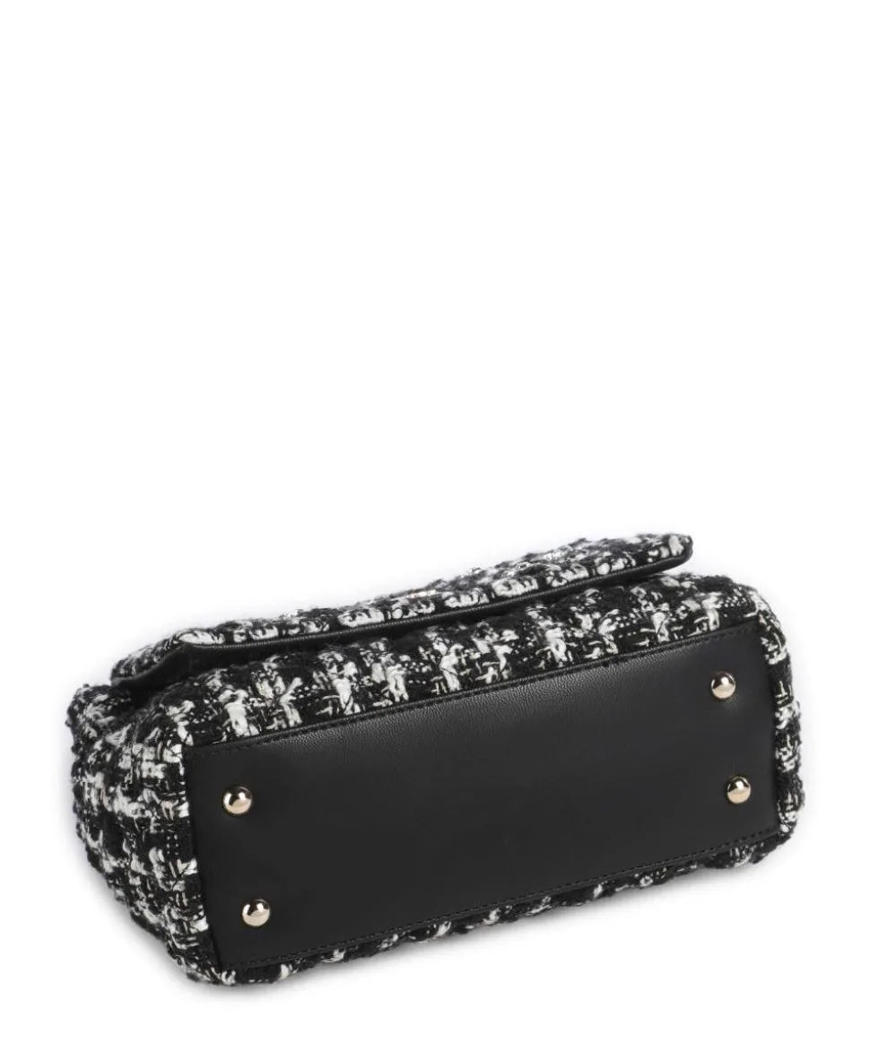 Everlee Schultertasche Textil schwarz/weiß