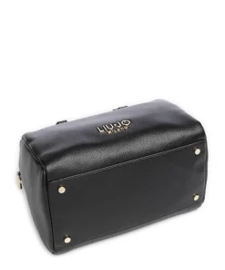 Evrim S Handtasche Lederimitat schwarz