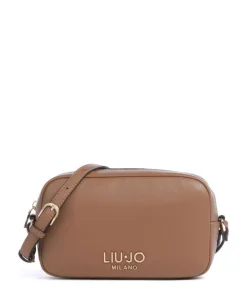 Evrim S Umhängetasche Lederimitat braun