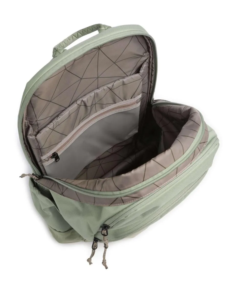 Exeo Laptop-Rucksack 15.6″ recyceltes Polyester, recyceltes Nylon hellgrün