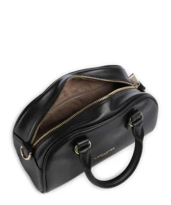 Exotic Bow Umhängetasche glattes Kalbsleder schwarz