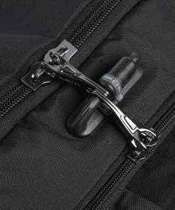 EXP 45 Reiserucksack 16″ recyceltes Polyester schwarz