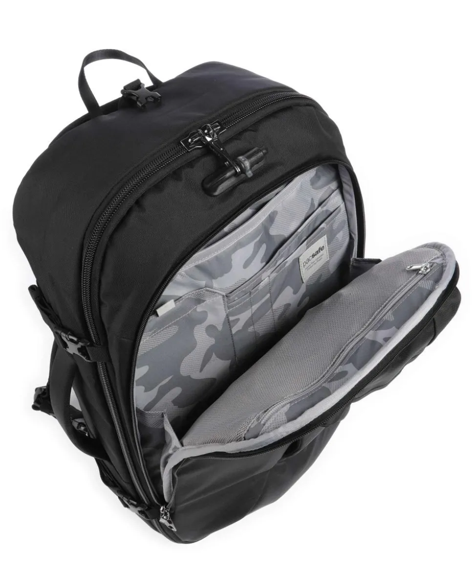 EXP 45 Reiserucksack 16″ recyceltes Polyester schwarz