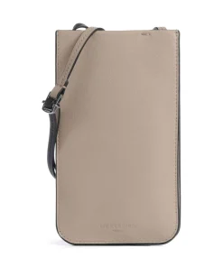 Ezra Calf Optic Handytasche fein genarbtes Leder beige
