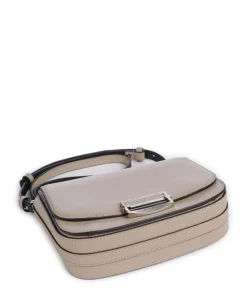 Ezra Calf Optic M Umhängetasche fein genarbtes Kalbsleder beige