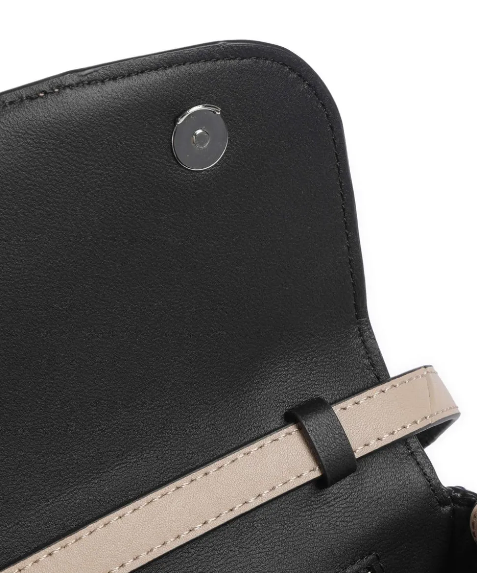 Ezra Calf Optic S Umhängetasche fein genarbtes Kalbsleder beige