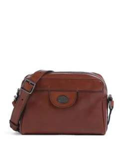 Fabio Umhängetasche fein genarbtes Rindsleder braun