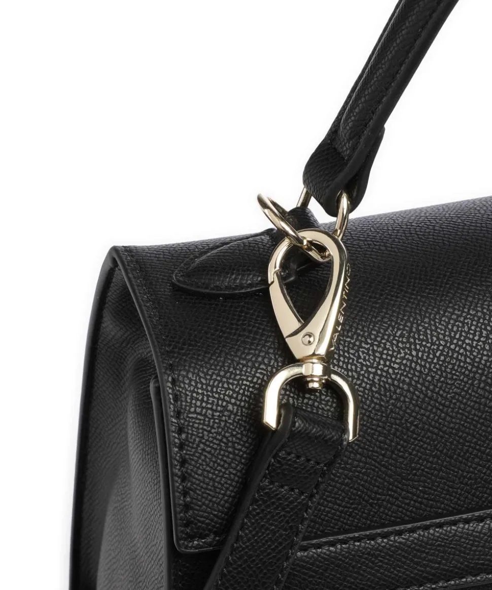 Fae Re Handtasche Lederimitat schwarz