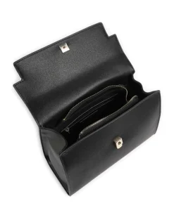 Fae Re Handtasche Lederimitat schwarz