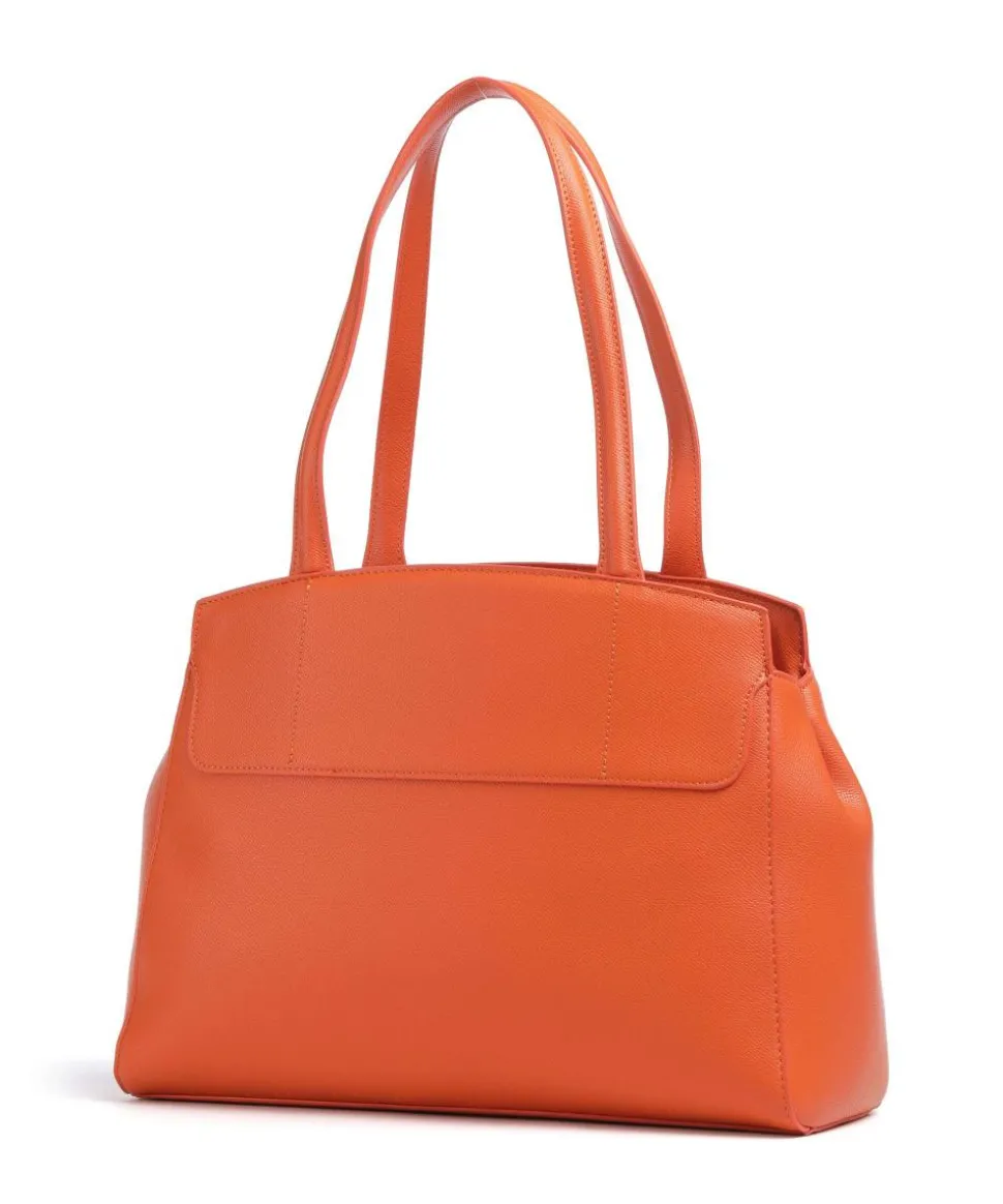 Fae Re Shopper Lederimitat orange