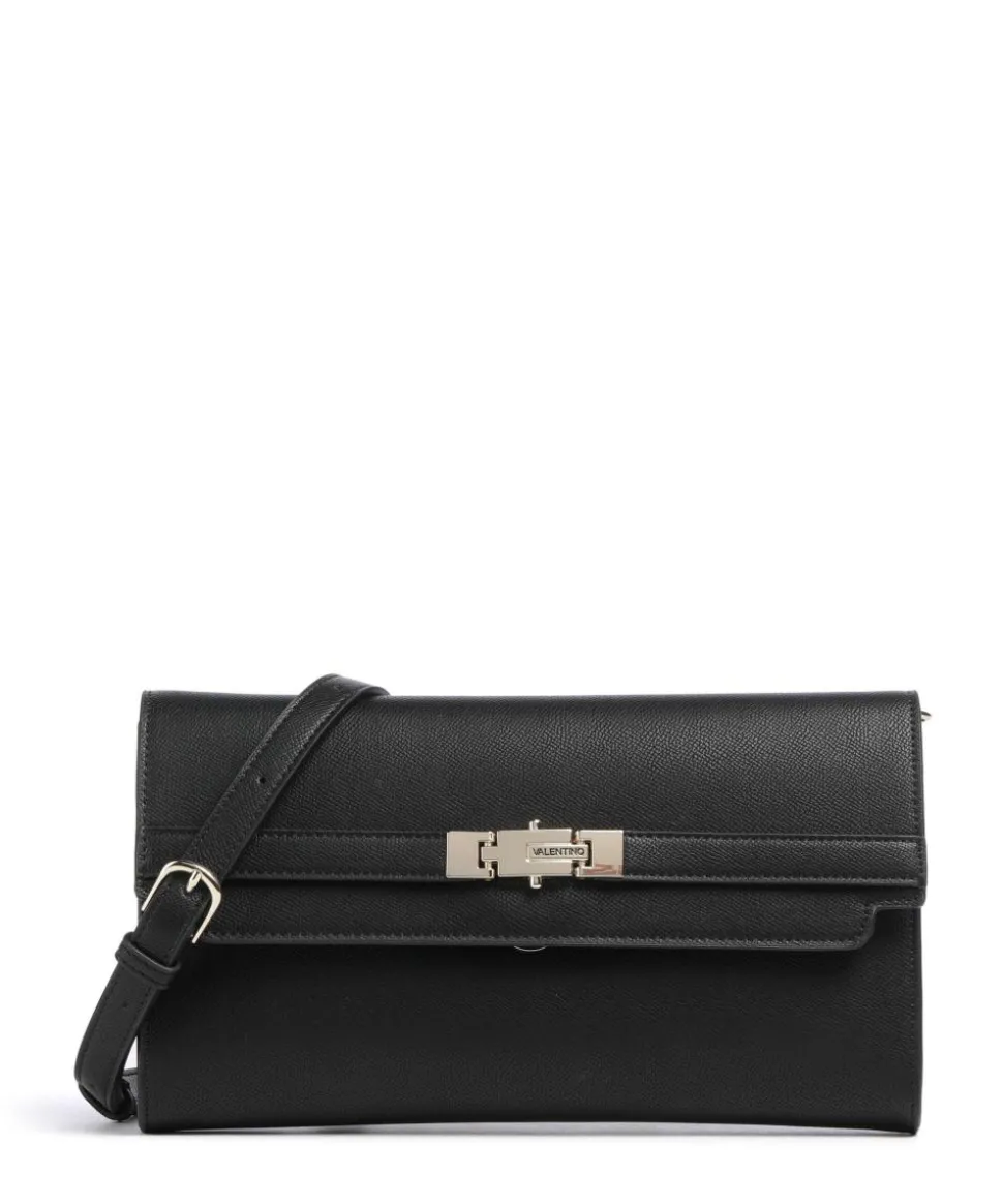 Fae Re Umhängetasche Lederimitat schwarz