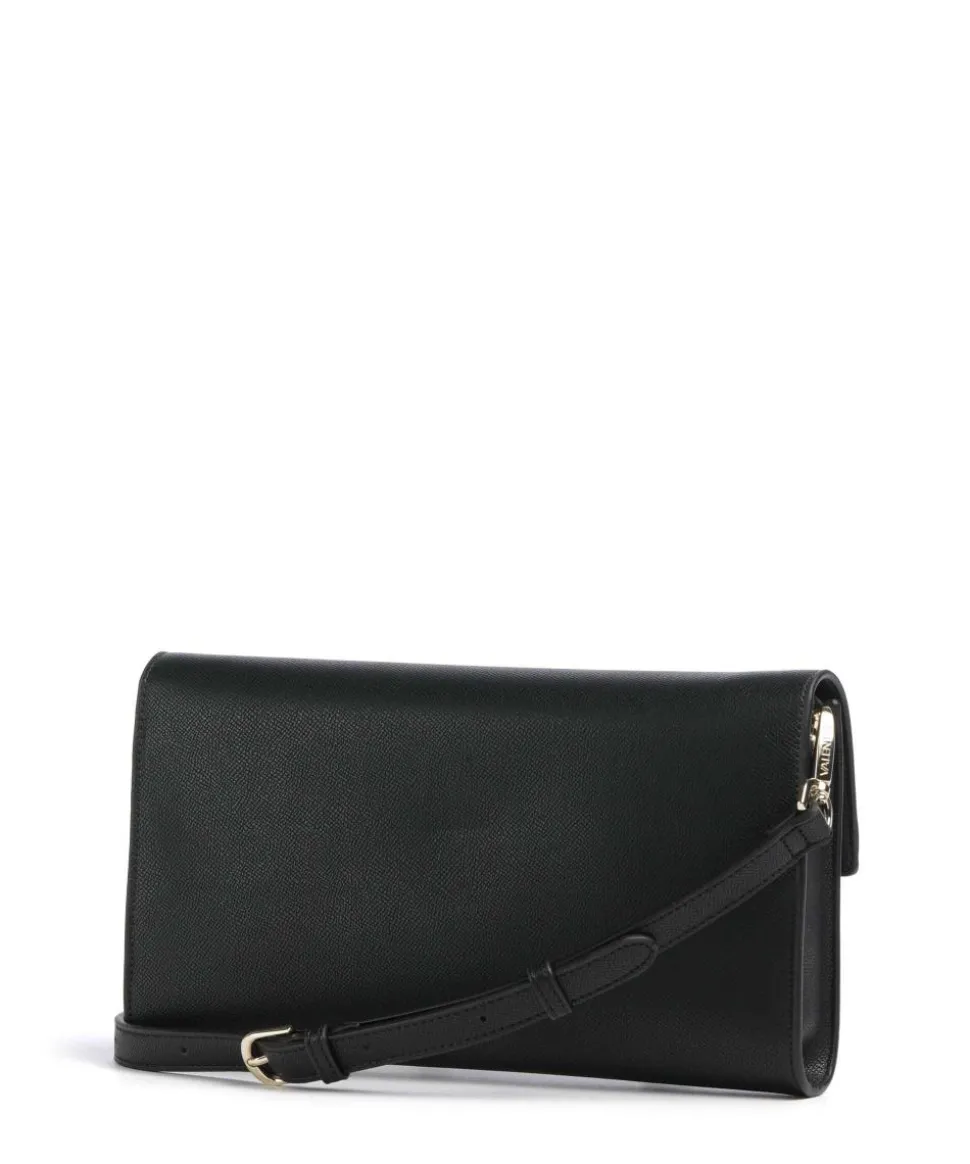 Fae Re Umhängetasche Lederimitat schwarz