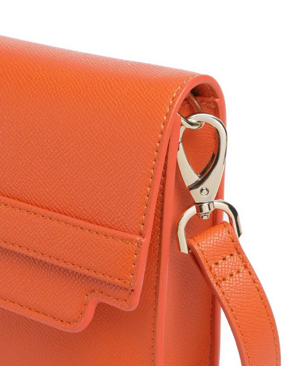 Fae Re Umhängetasche Lederimitat orange