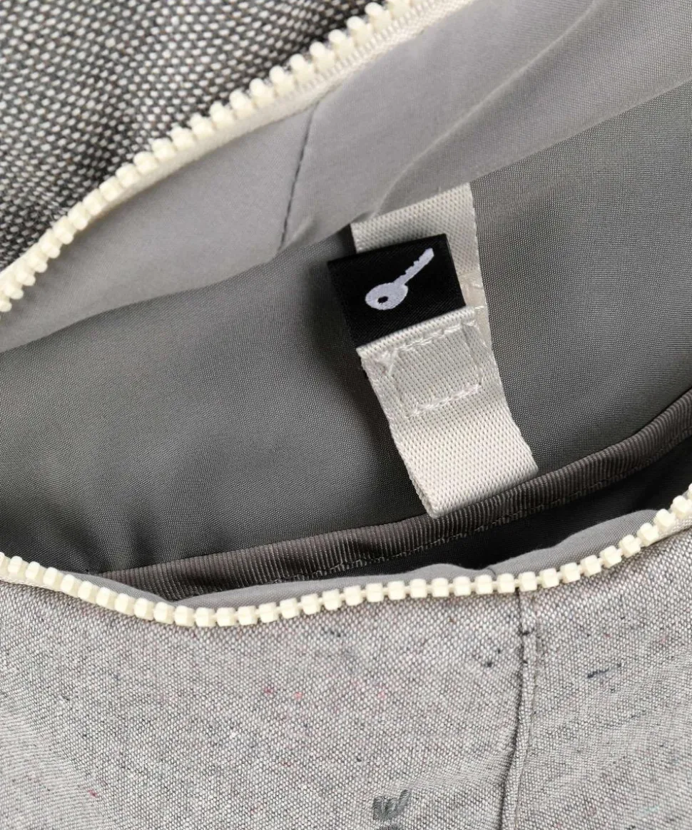 Fagus Rucksack 13″ Bio-Baumwolle grau