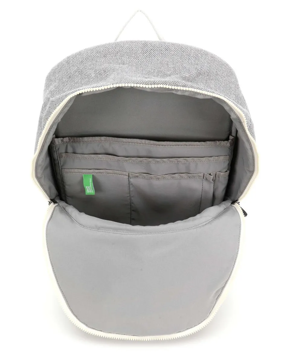 Fagus Rucksack 13″ Bio-Baumwolle grau