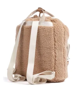 Fairies & Friends Macaroon Mini Rucksack Kunstfell hellbraun