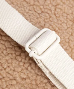 Fairies & Friends Macaroon Mini Rucksack Kunstfell hellbraun