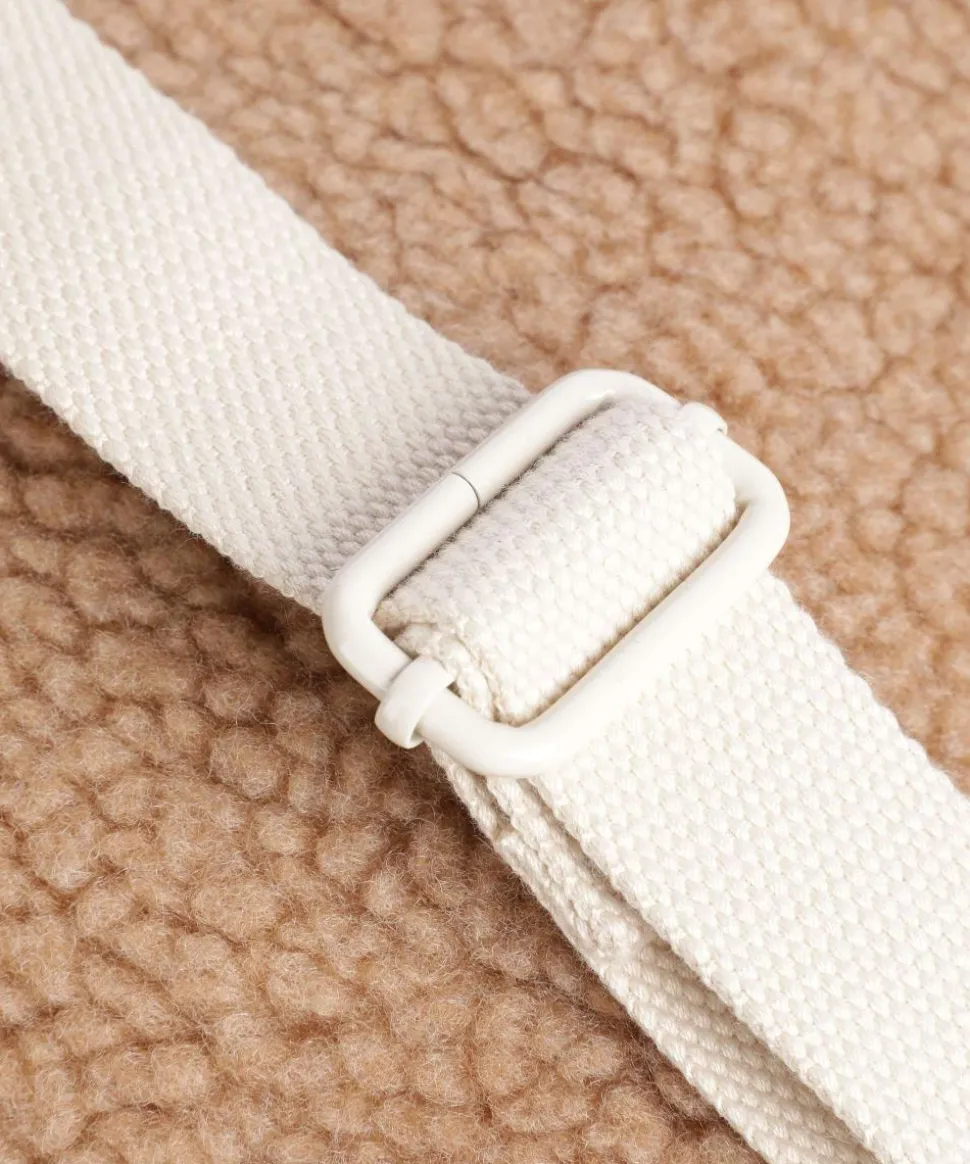 Fairies & Friends Macaroon Mini Rucksack Kunstfell hellbraun