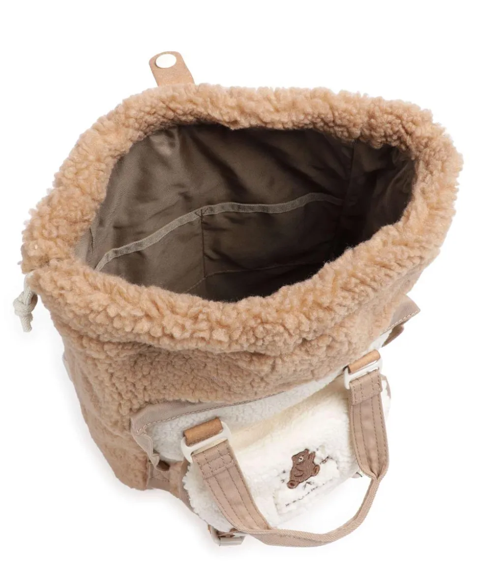 Fairies & Friends Macaroon Mini Rucksack Kunstfell hellbraun