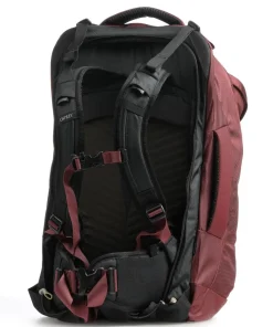 Fairview 55 W Reiserucksack recyceltes Polyester dunkelrot