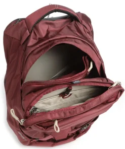 Fairview 55 W Reiserucksack recyceltes Polyester dunkelrot