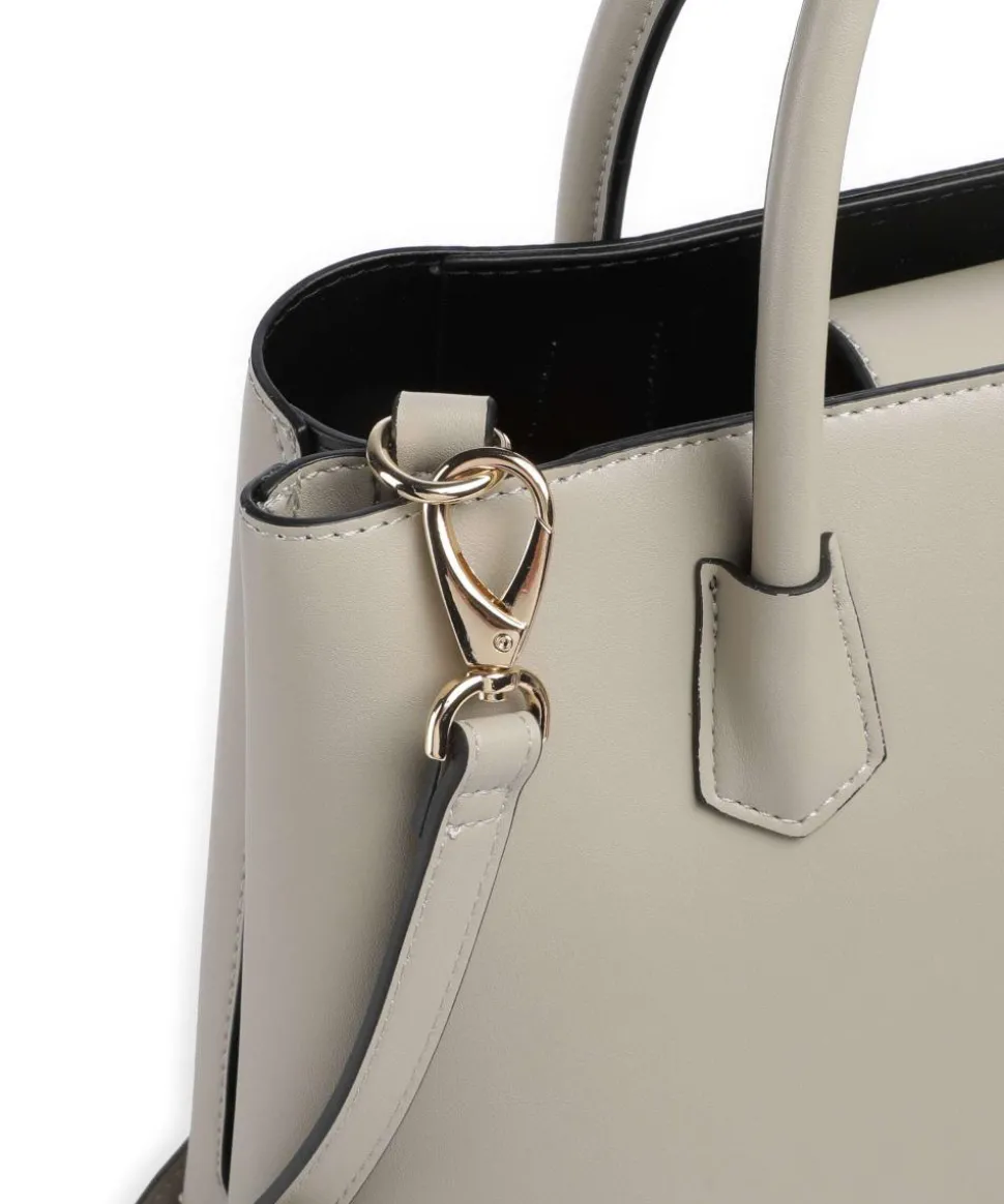 Faith Re Handtasche Lederimitat hellgrau