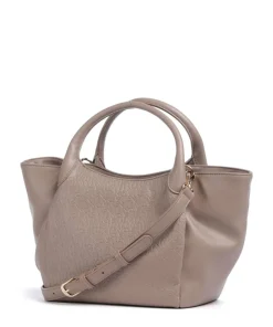 Falak Re Handtasche Lederimitat taupe