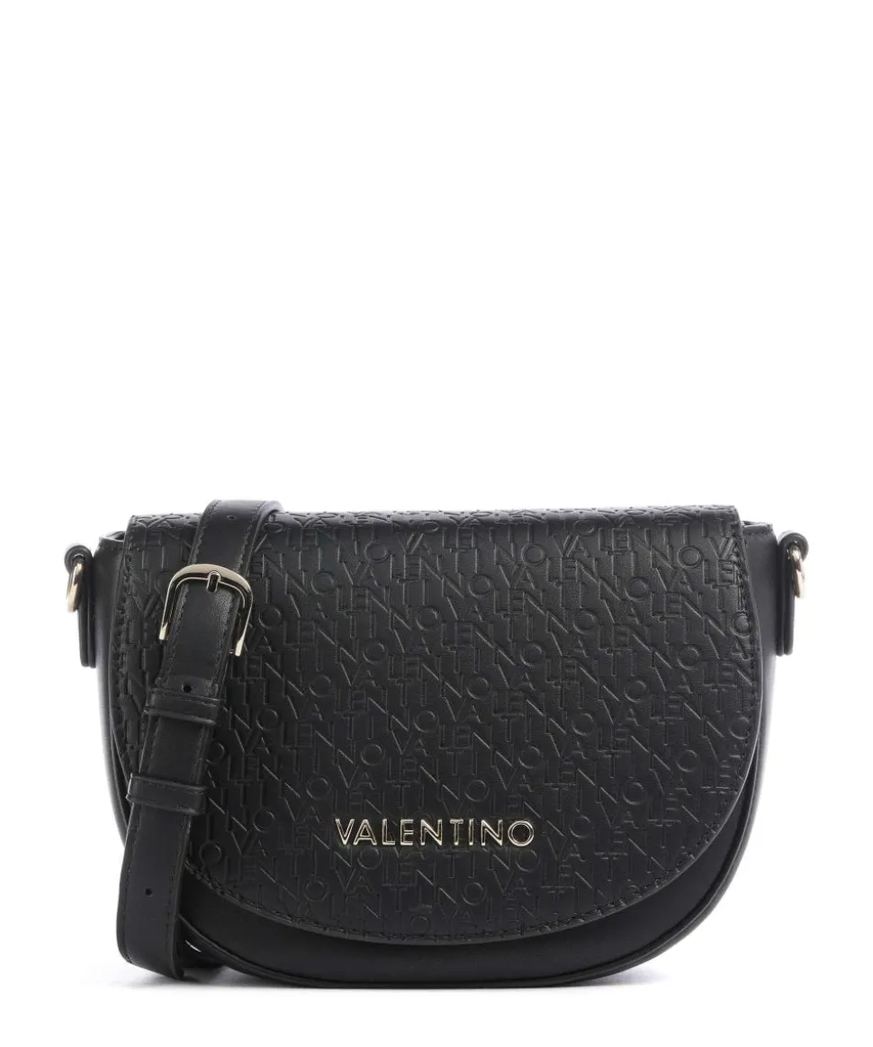 Falak Re Umhängetasche Lederimitat schwarz