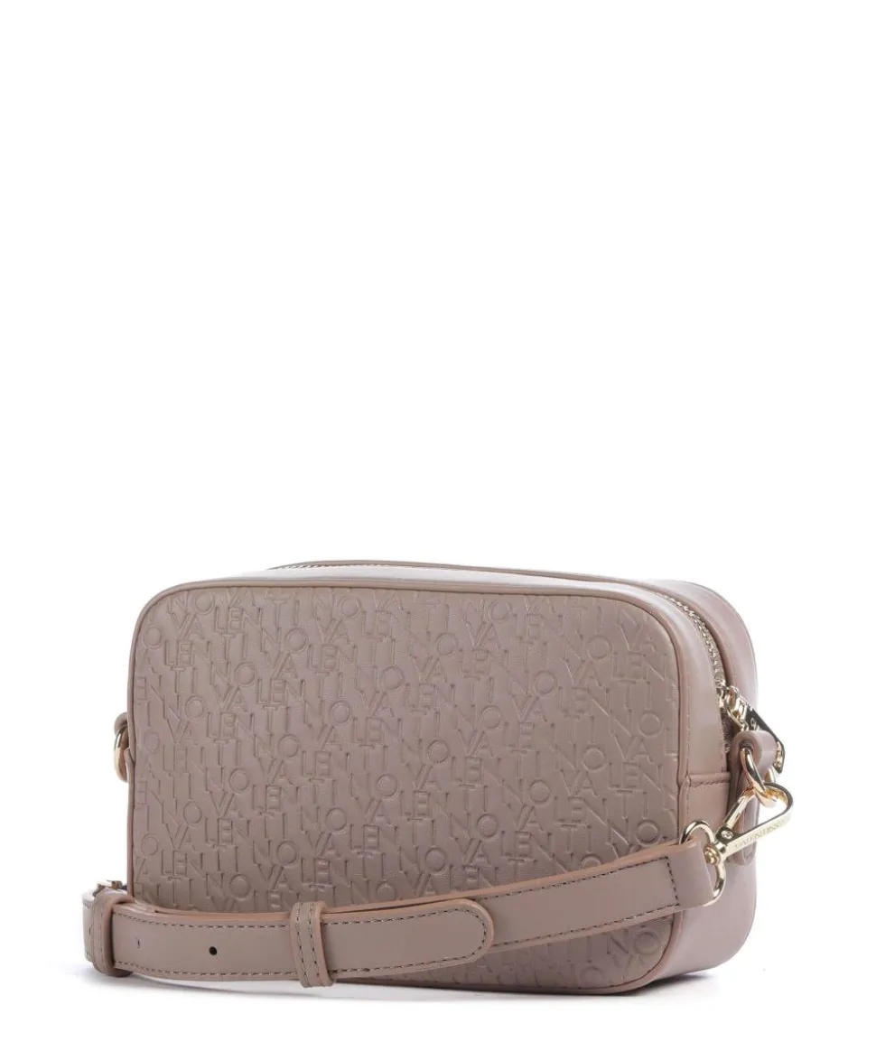 Falak Re Umhängetasche Lederimitat taupe