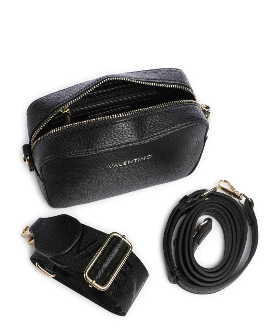 Fall Re Umhängetasche Lederimitat schwarz